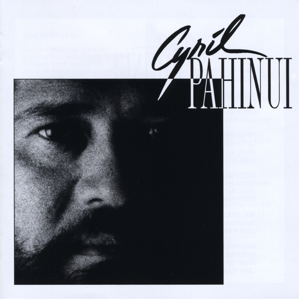 Cyril Pahinui by Cyril Pahinui album cover