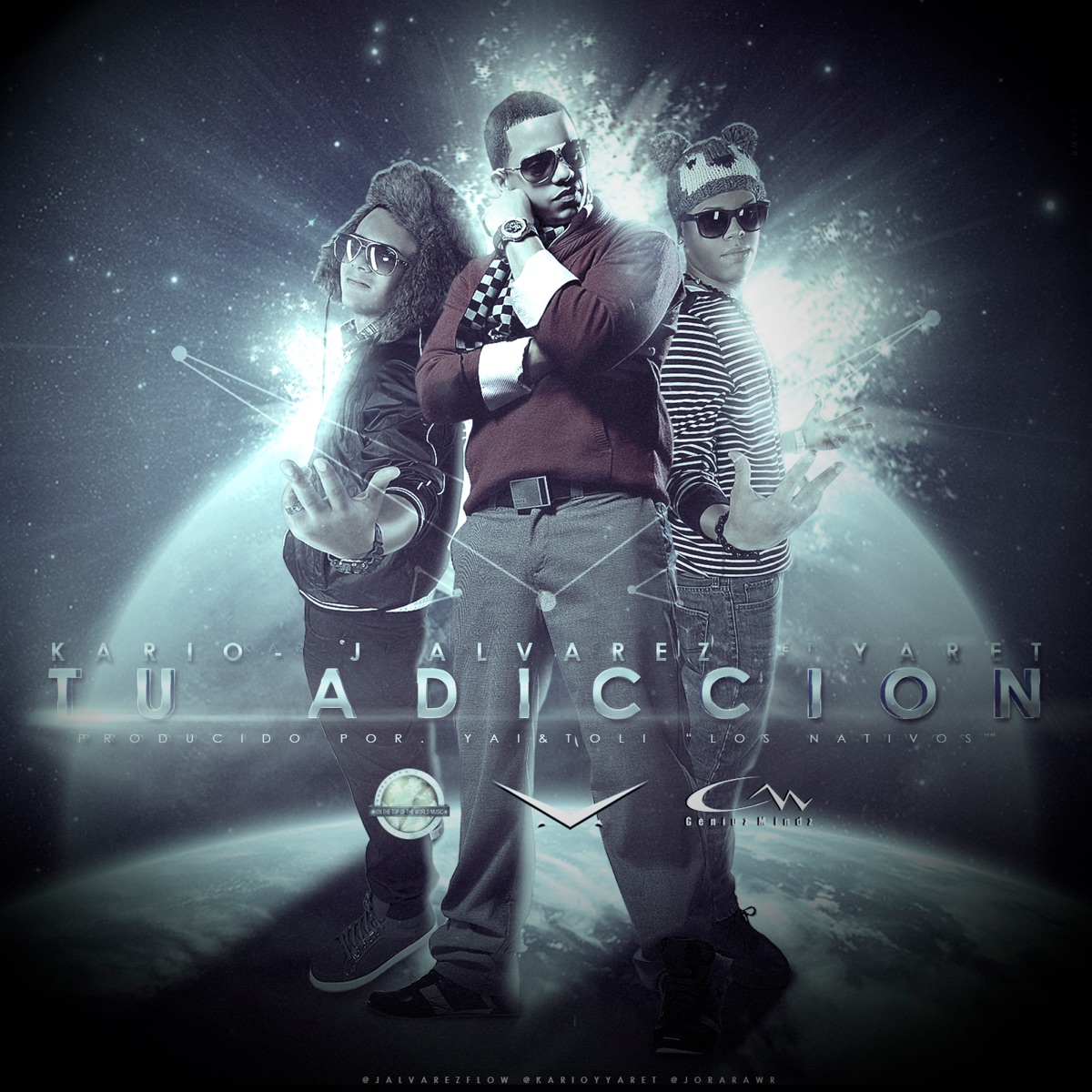 Tu Adiccion (feat. J Alvarez) - Single by Kario Y Yaret album cover