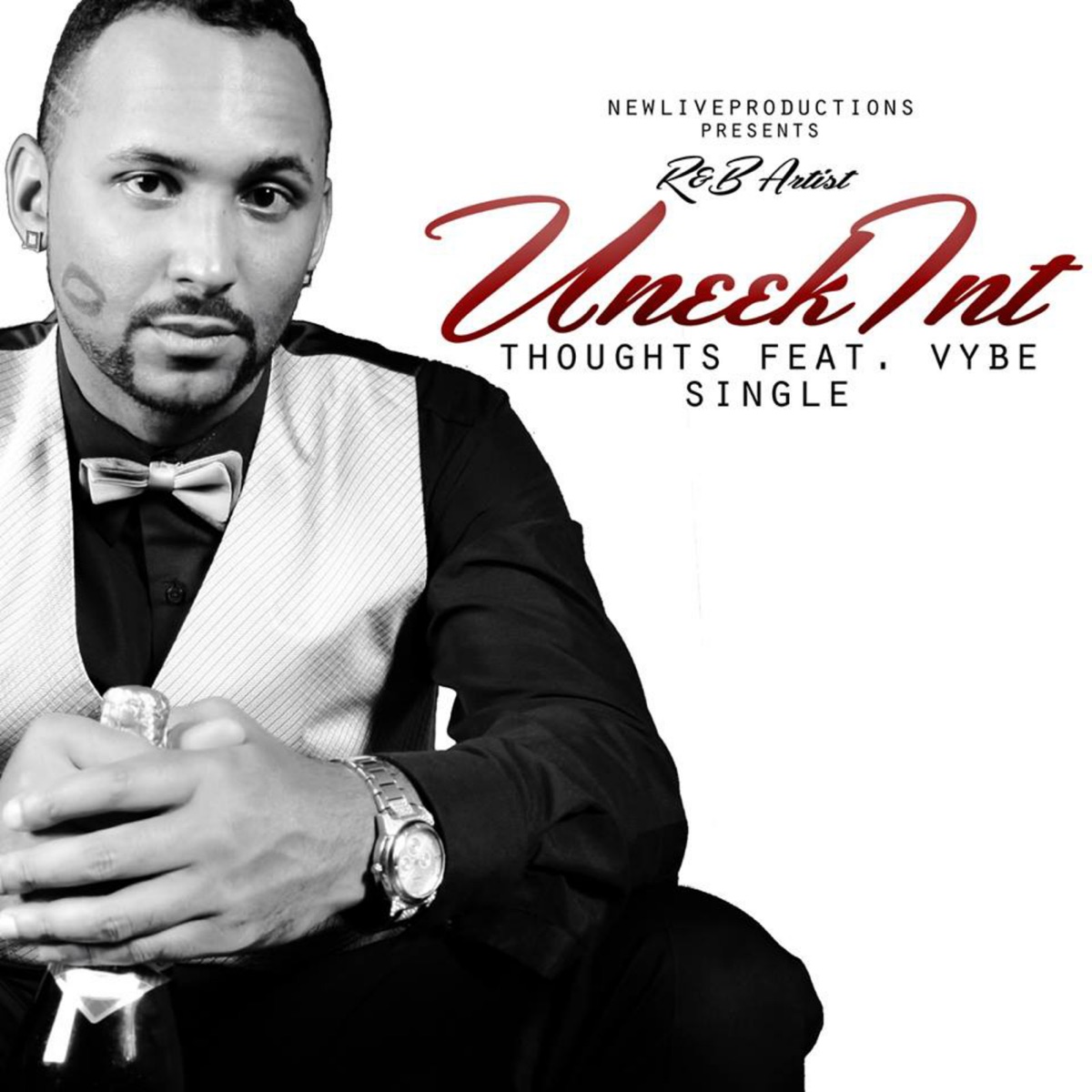 Thoughts (feat. Vybe) - Single by Uneekint album cover