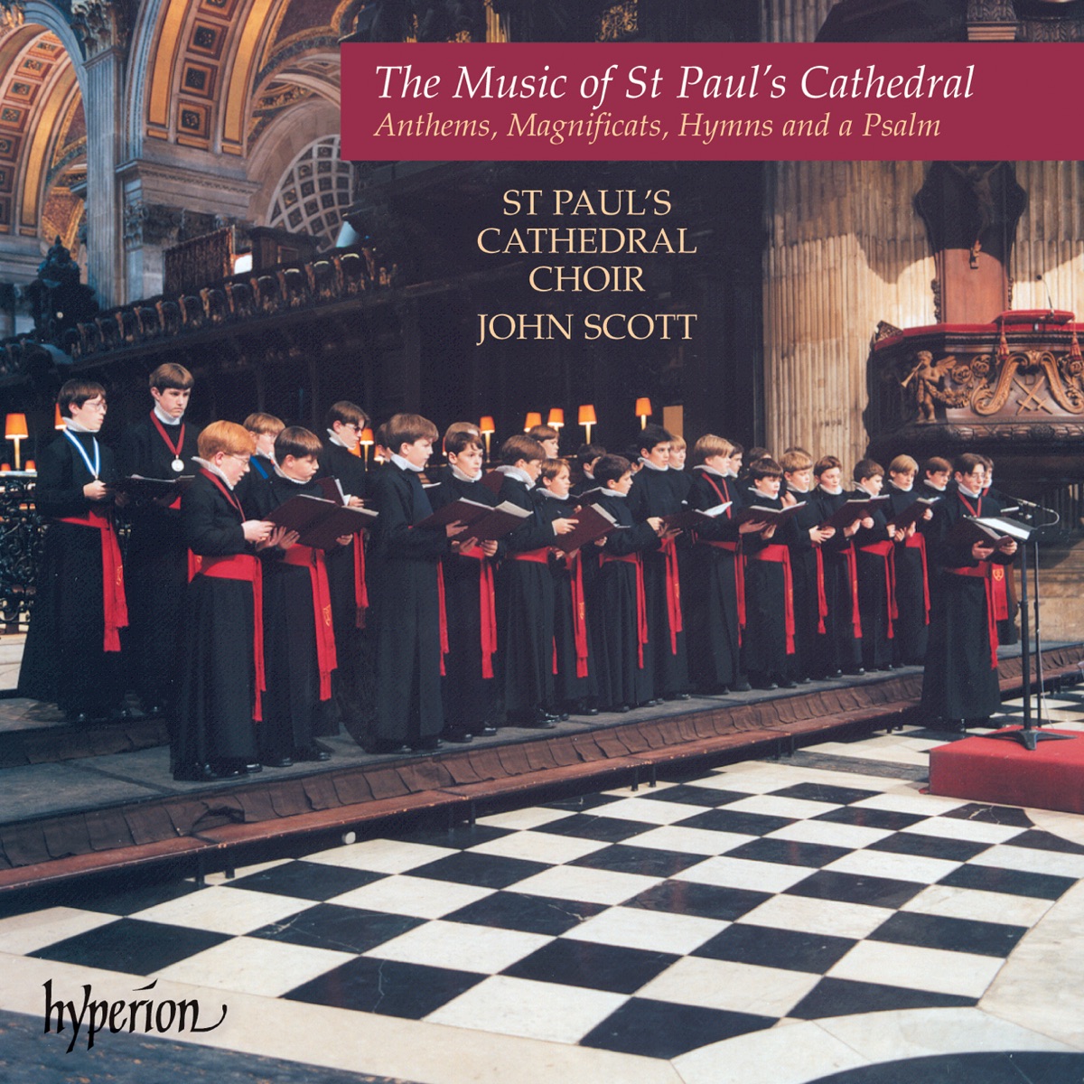 The Music of St Paul's Cathedral by John Scott & St Paul's Cathedral Choir album cover