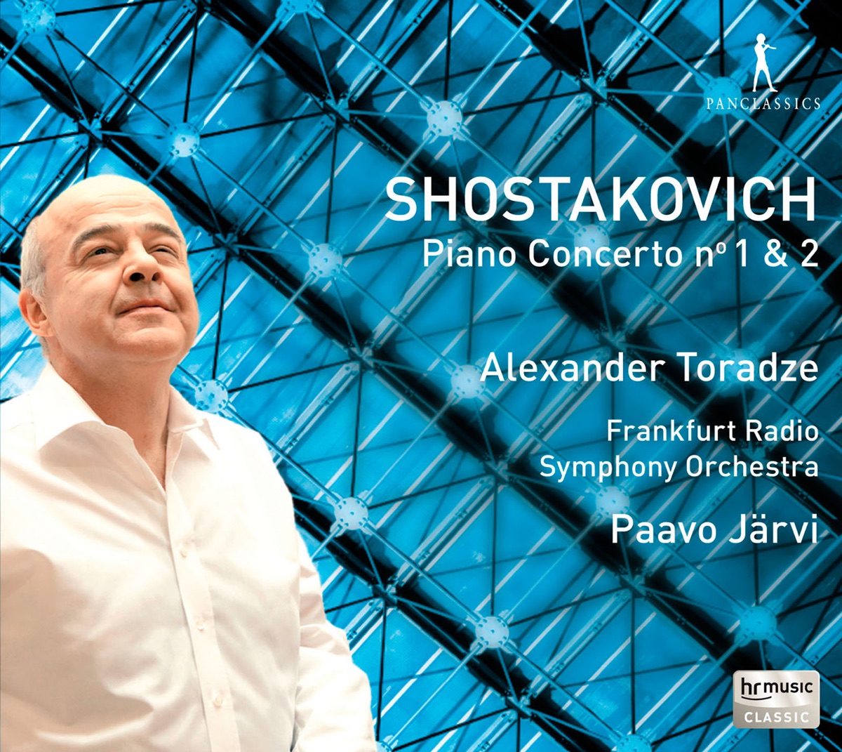 Shostakovich: Piano Concertos Nos. 1 & 2 by Alexander Toradze, Jurgen Ellensohn, Paavo Järvi, Frankfurt Radio Symphony & George Vatchnadze album cover