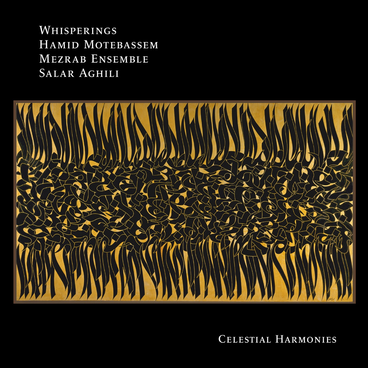 Whisperings (feat. Salar Aghili & Hamid Motebassem) by Mezrab Ensemble album cover