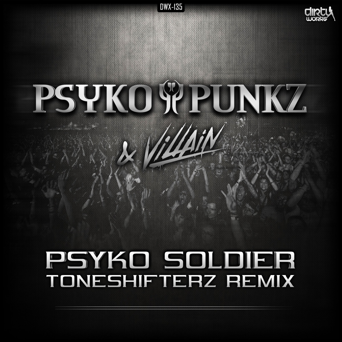 Psyko Soldier (Toneshifterz Remix) - Single [feat. MC Villain] - Single by Psyko Punkz album cover