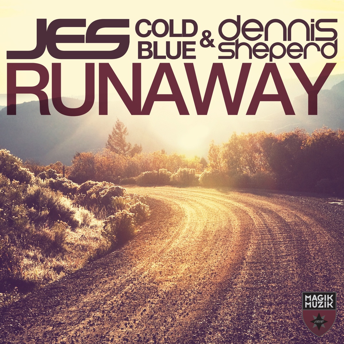 Runaway - Single by JES, Cold Blue & Dennis Sheperd album cover