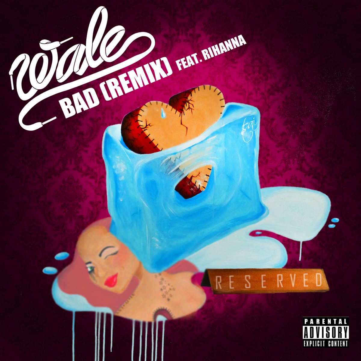 Bad (Remix) [feat. Rihanna] - Single by Wale album cover