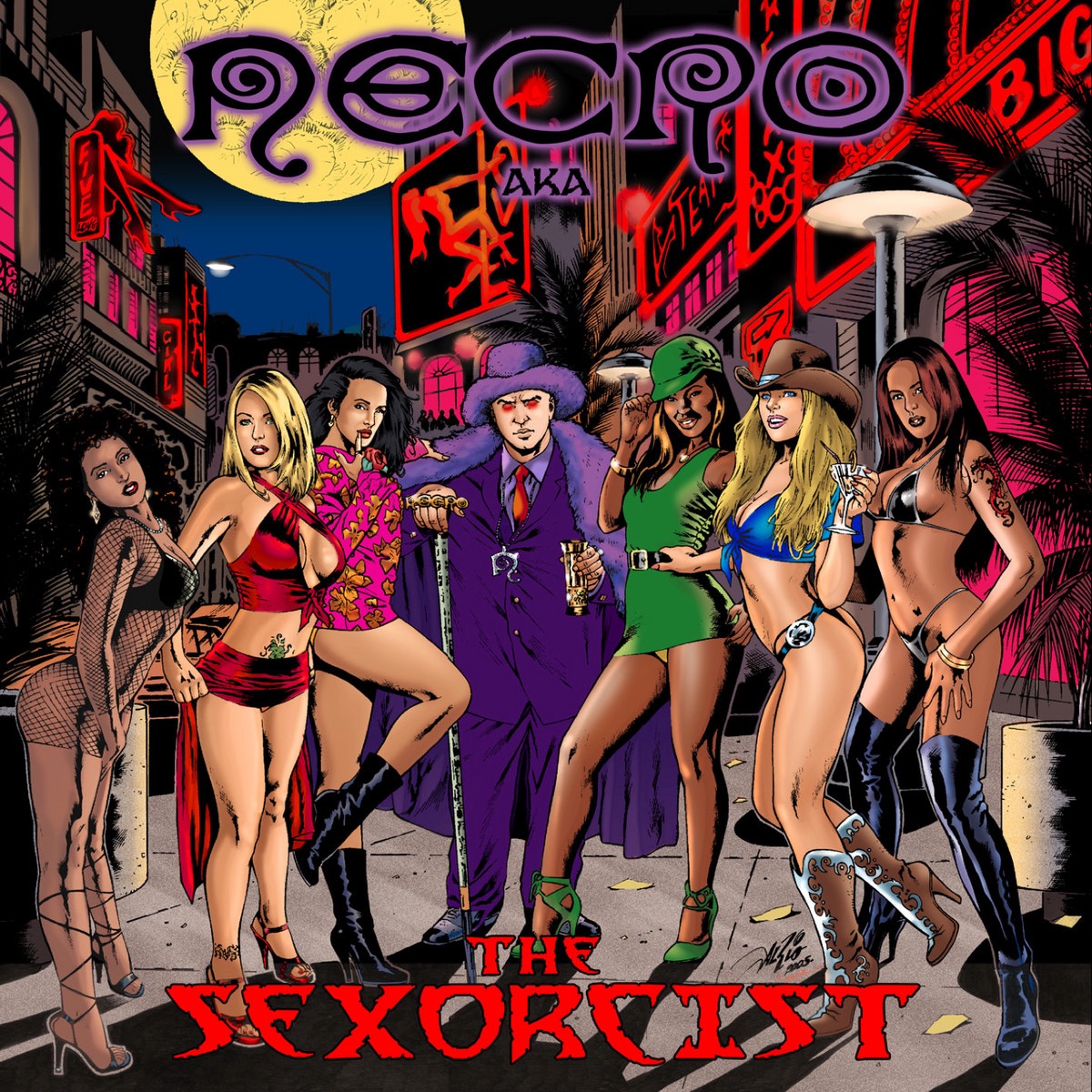 The Sexorcist by Necro album cover