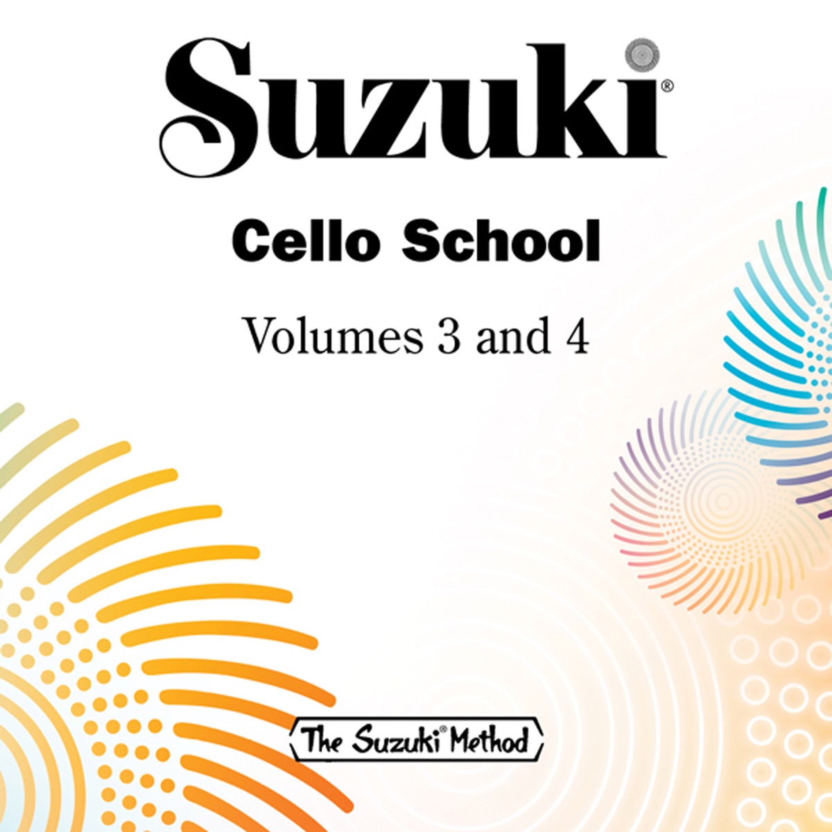 Suzuki Cello School, Vols. 3 & 4 by Tsuyoshi Tsutsumi album cover