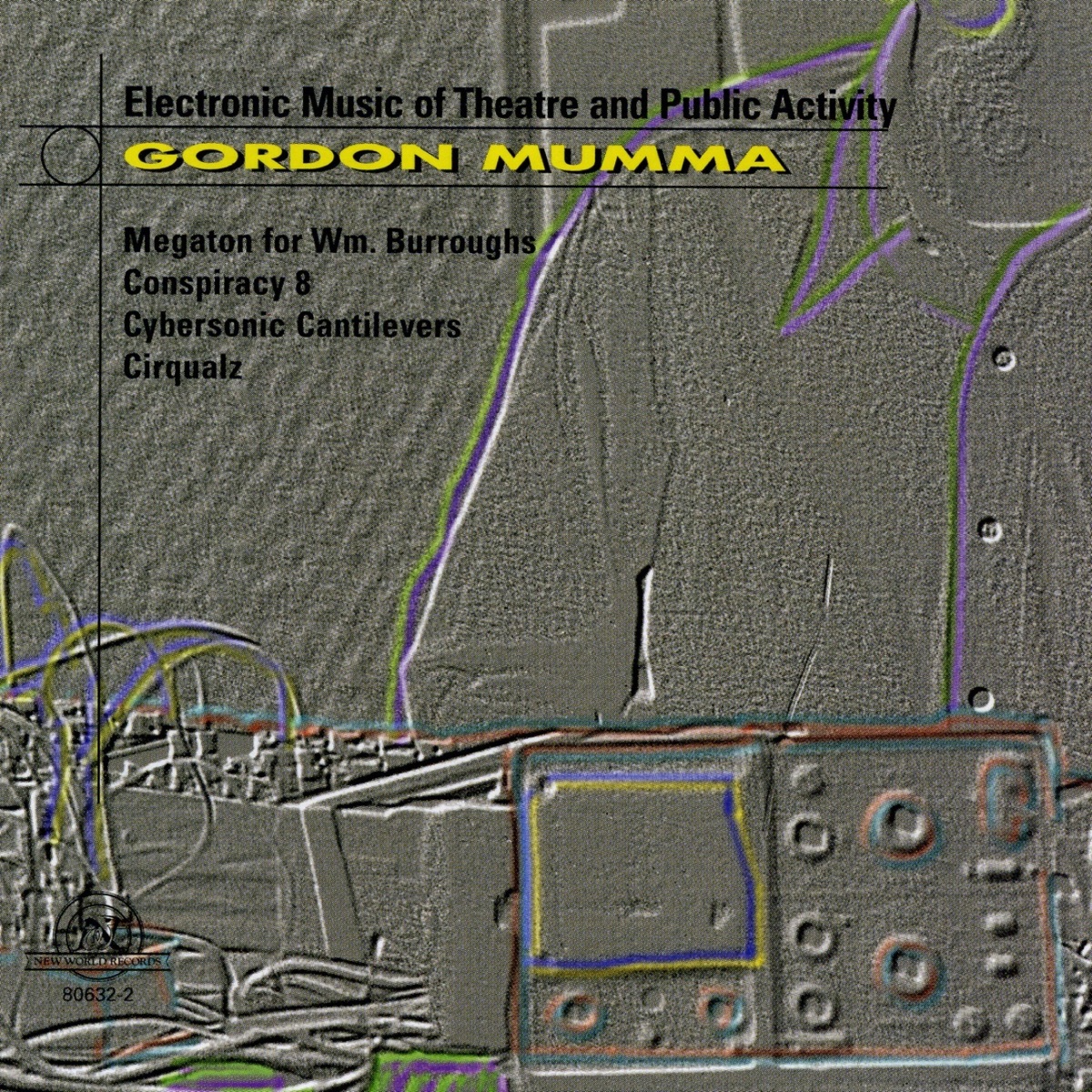 Gordon Mumma: Electronic Music Of Theater And Public Activity by Gordon Mumma album cover