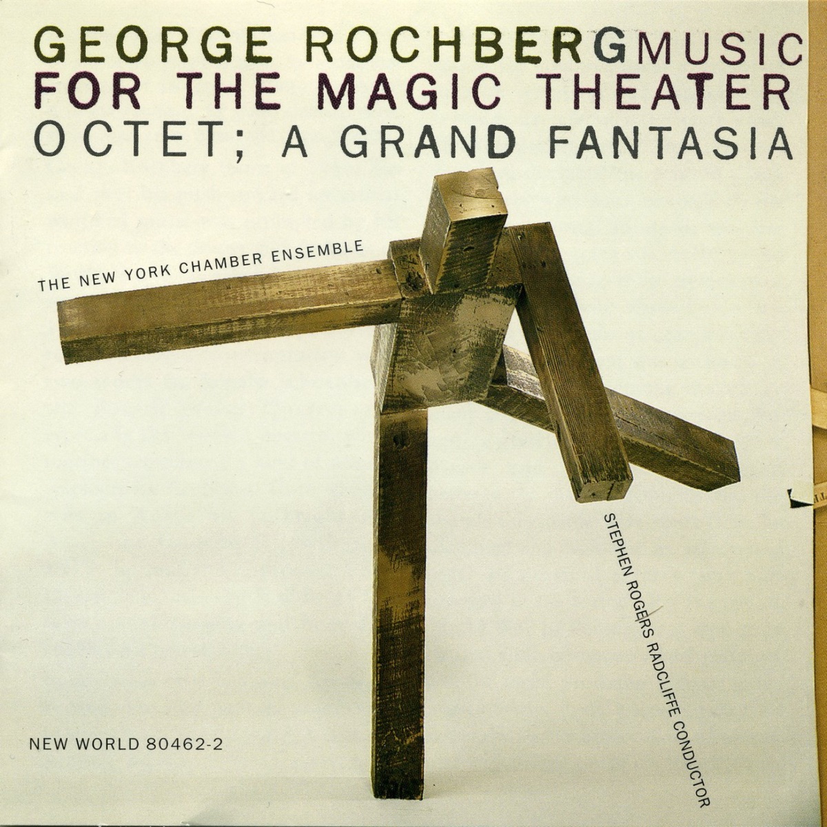 George Rochberg: Music for the Magic Theater by New York Chamber Ensemble & Stephen Rogers Radcliffe album cover