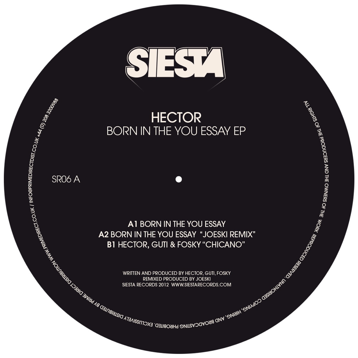 Born In the You Essay - EP by Hector album cover