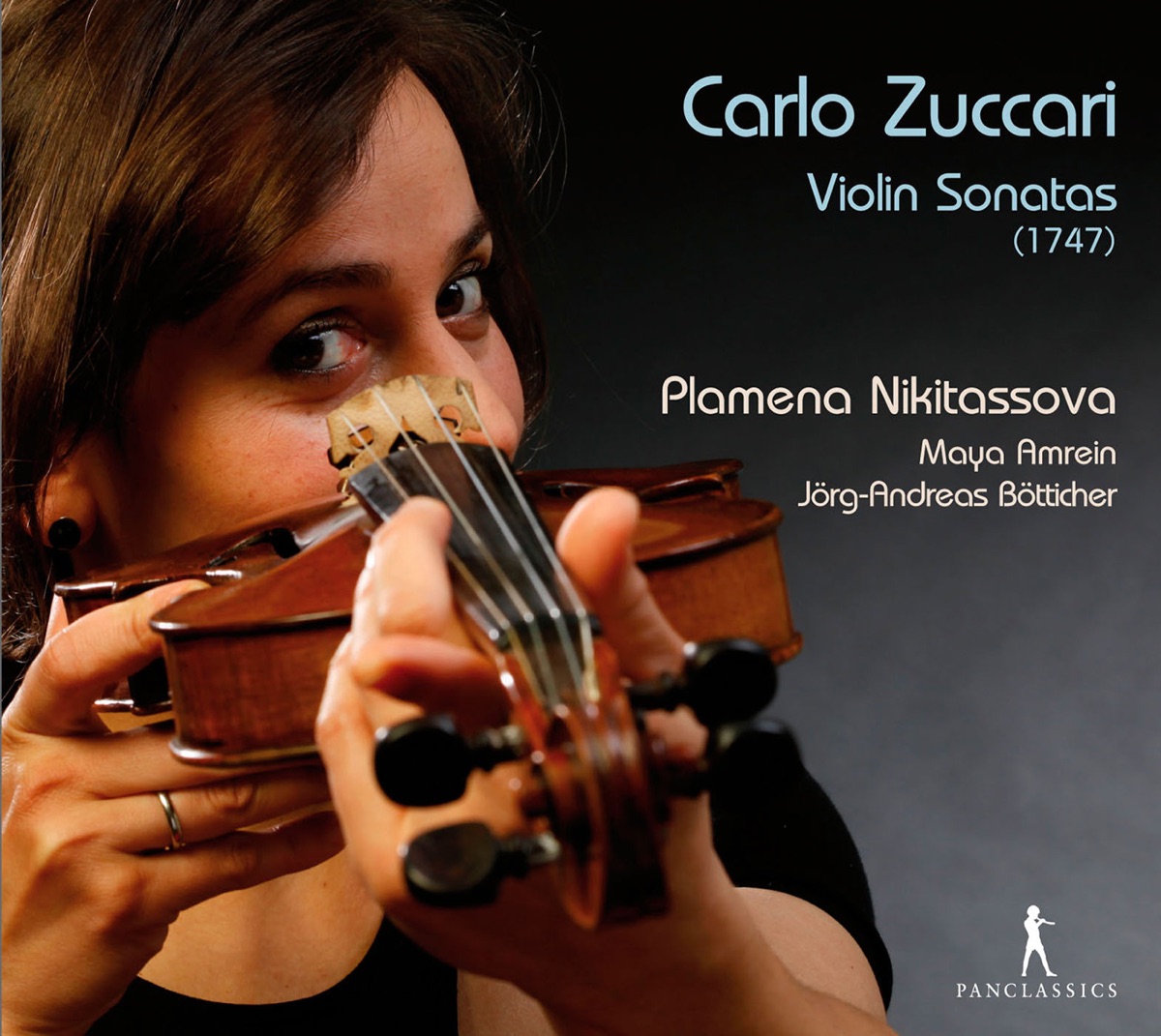 Zuccari: Violin Sonatas by Plamena Nikitassova, Jörg-Andreas Bötticher & Maya Amrein album cover