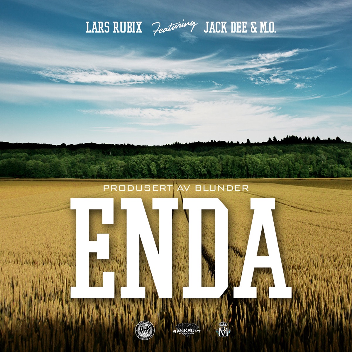 Enda (feat. M.O. & Jack Dee) - Single by Lars Rubix album cover