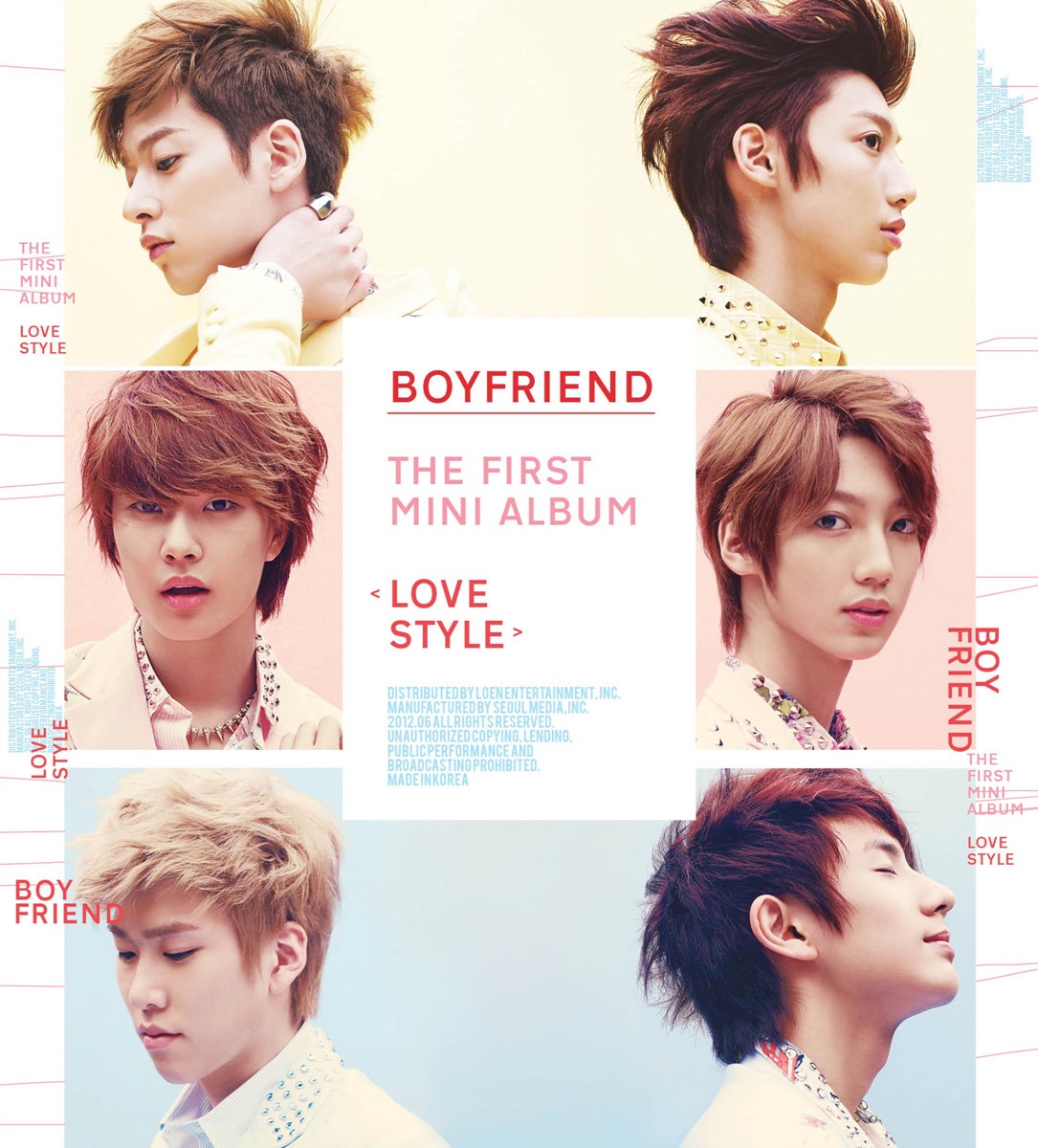Love Style by BOYFRIEND album cover