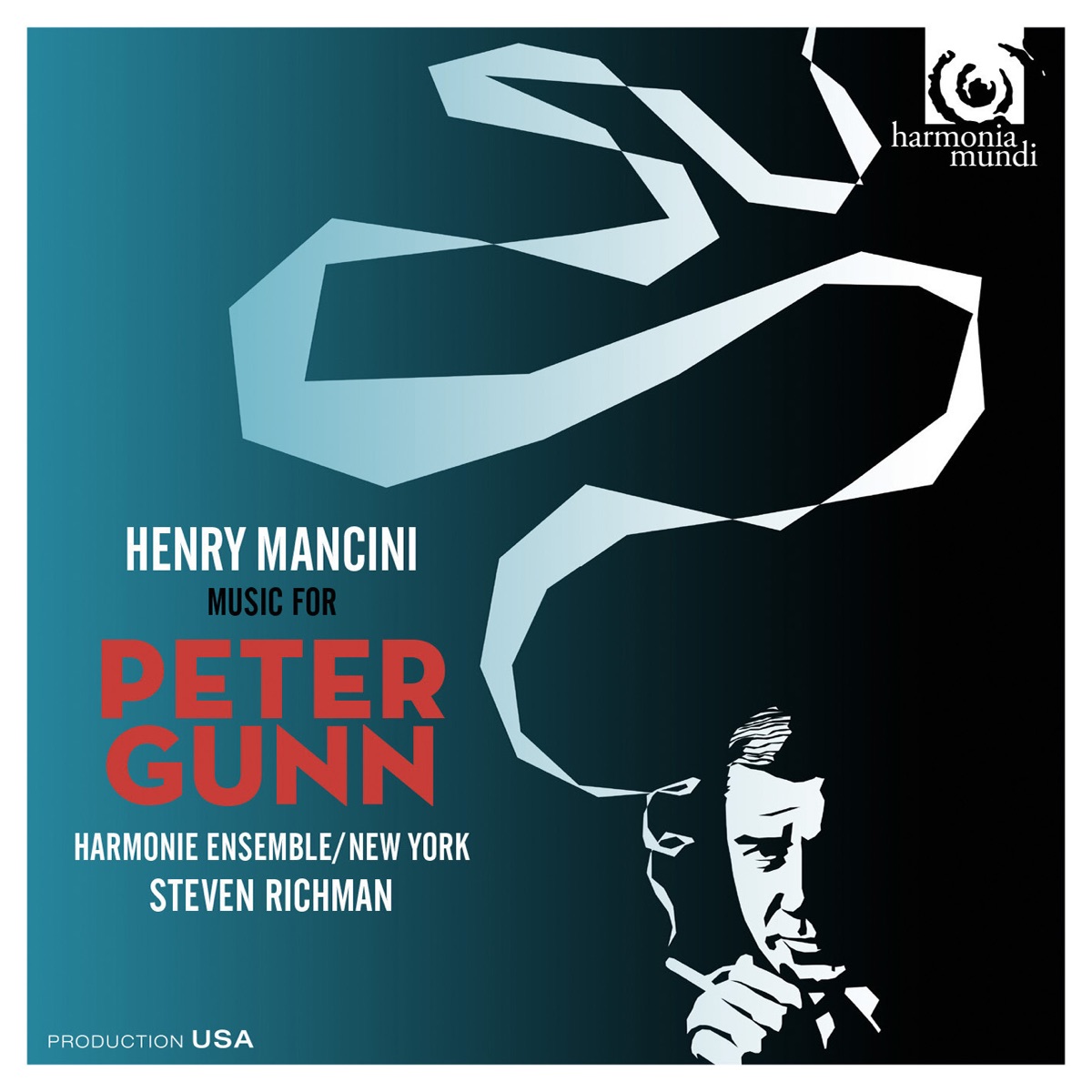 Henry Mancini: Music for Peter Gunn by Harmonie Ensemble / New York & Steven Richman album cover
