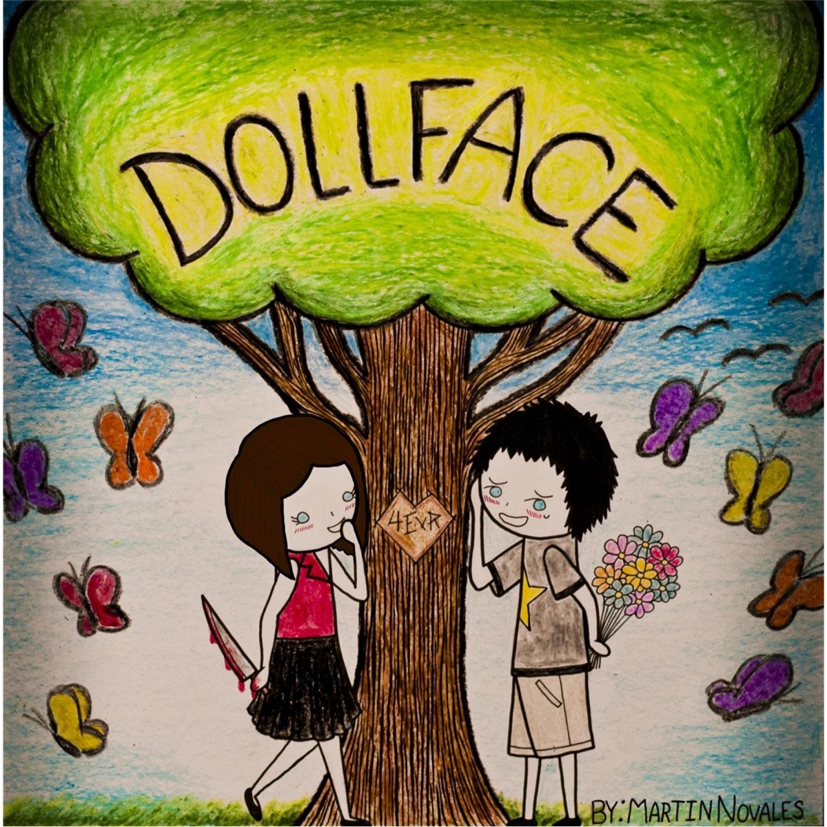Dollface - Single by Martin Novales album cover