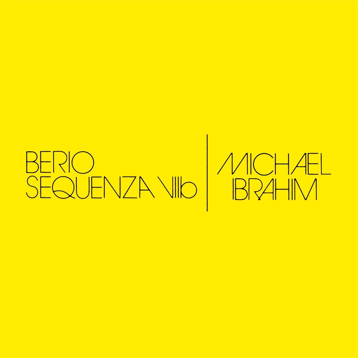 Sequenza VIIb - Single by Michael Ibrahim album cover