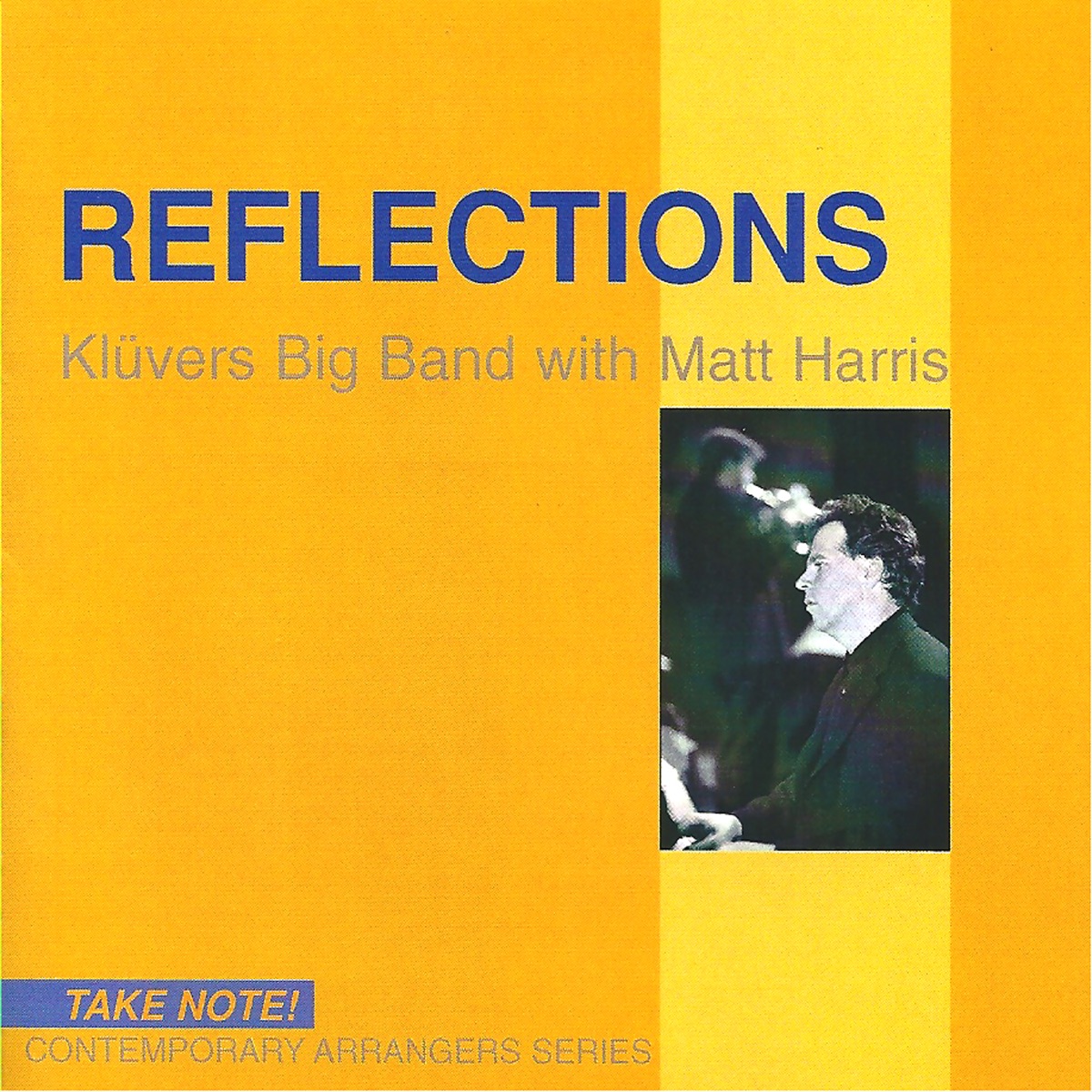 Reflections (feat. Matt Harris) by Klüvers big band album cover