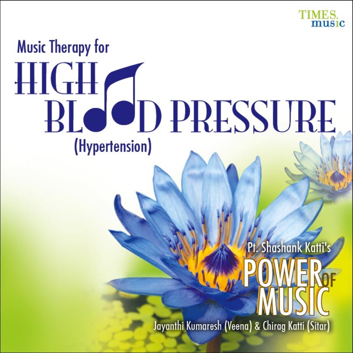Music Therapy - High Blood Pressure by Chirag Katti & Jayanthi Kumaresh album cover