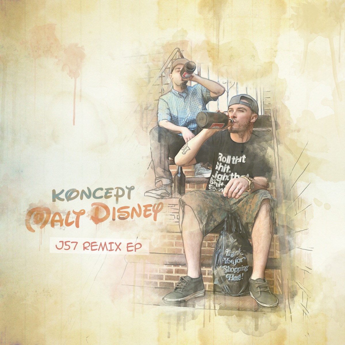 Malt Disney (J57 Remixes) - EP by Koncept & J57 album cover