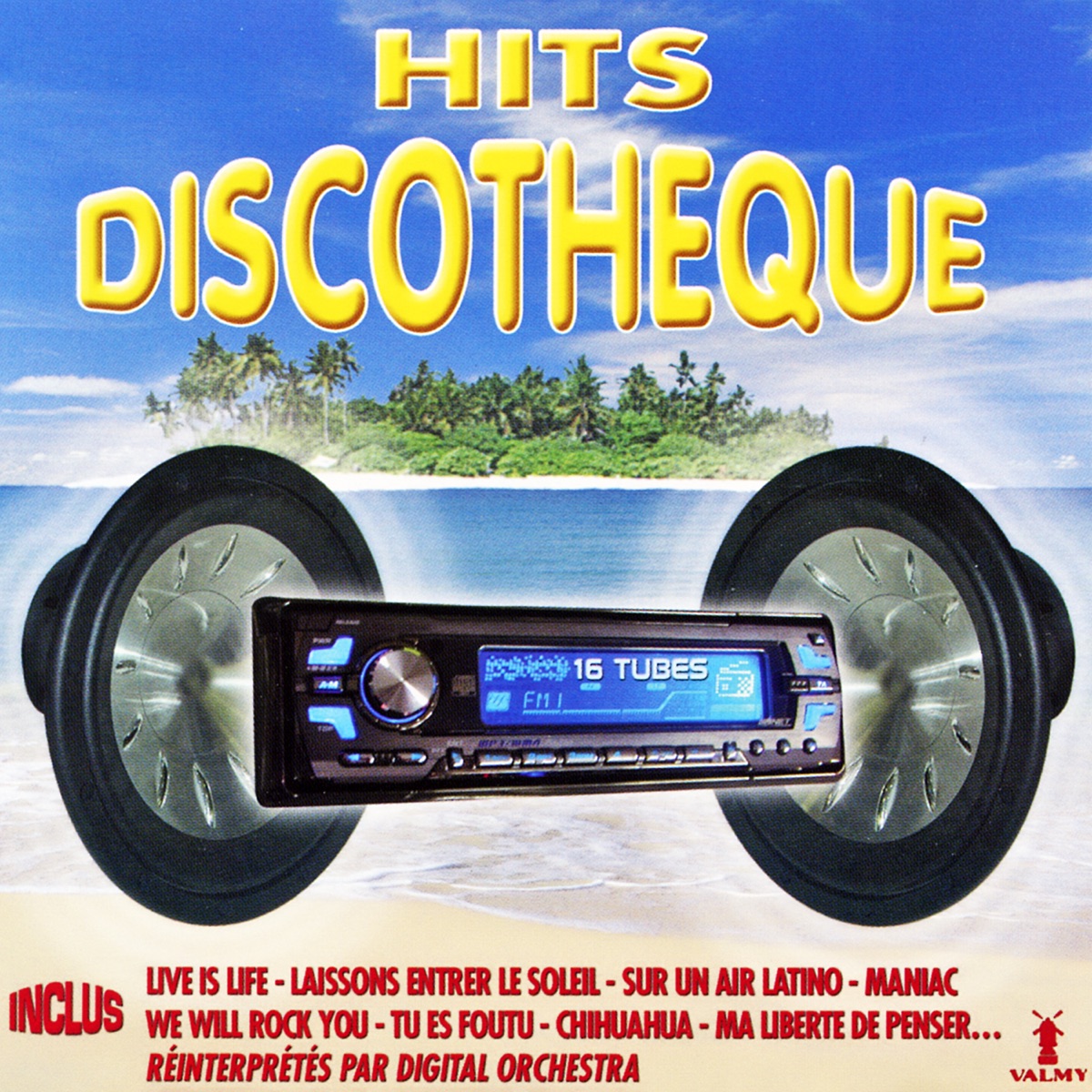 Hits discothèque, vol. 3 (16 sélections DJ clubs) by Digital Orchestra album cover