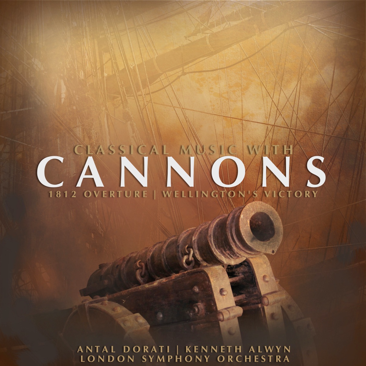 Classical Music with Cannons - EP by Antal Doráti, Kenneth Alwyn & London Symphony Orchestra album cover