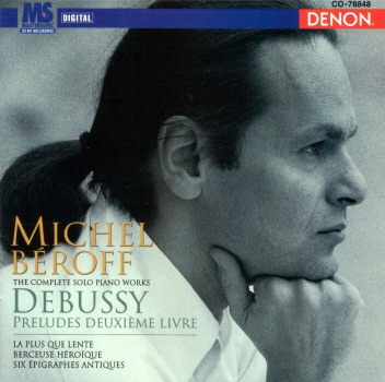 Debussy: Préludes deuxième livre & Six épigraphes antiques by Michel Béroff album cover
