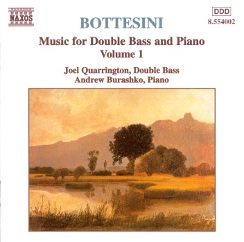 Bottesini: Music for Double Bass and Piano, Vol. 1 by Anderw Burashko & Joel Quarrington album cover