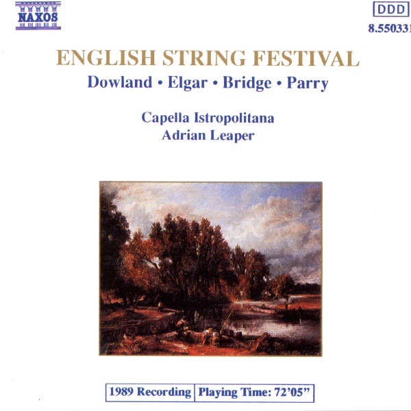 English String Festival by Adrian Leaper, Capella Istropolitana & English String Festival album cover