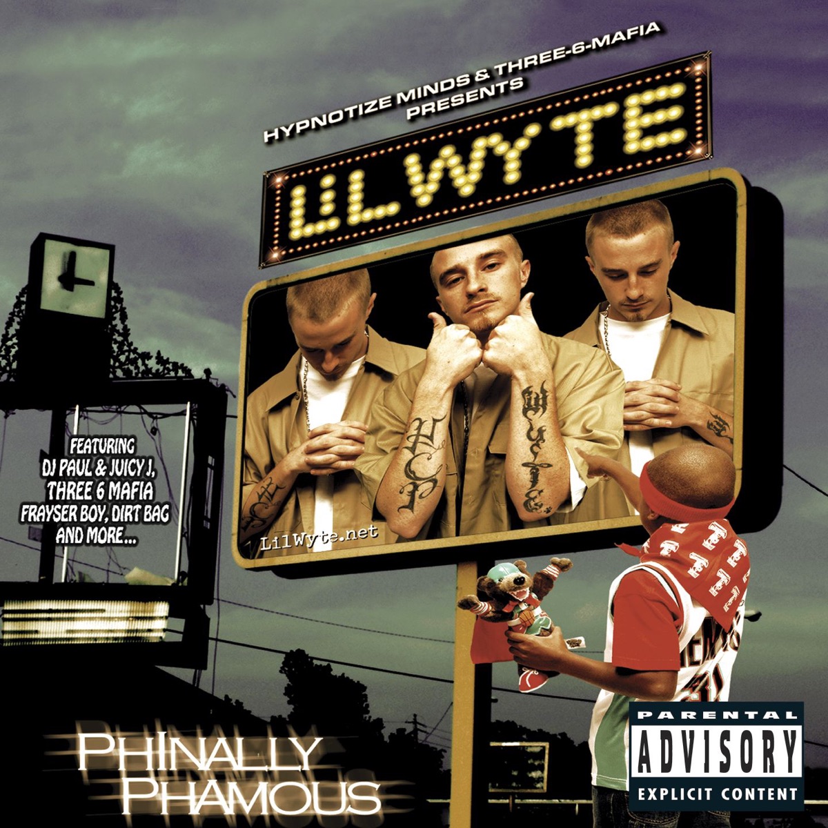Phinally Phamous by Lil Wyte album cover