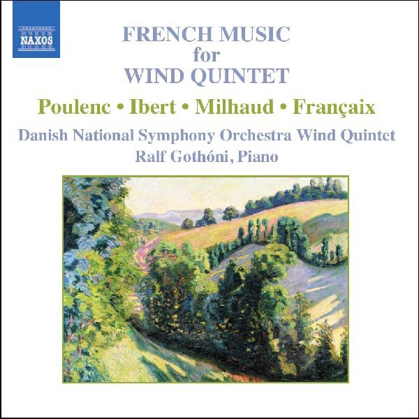 French Music for Wind Quintet by The Wind Quintet of the Danish National Symphony Orchestra album cover