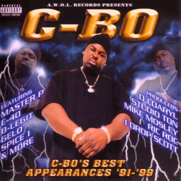 C-Bo's Best Appearances '91-'99 by Featuring Marvaless, Gelo, Lunasicc, B-Legit, Celly Cel, Master P, King George, Spice 1, Rod-Dee, Mississippi, Laroo, Killa Tay, Marv Mitch, LeMay, E-40, O-Fed,  J-Dubb, Allie Baba, Mo-Jay. album cover