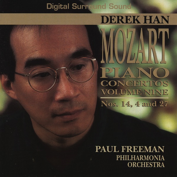 The Complete Mozart Piano Concertos, Vol. Nine by Derek Han album cover