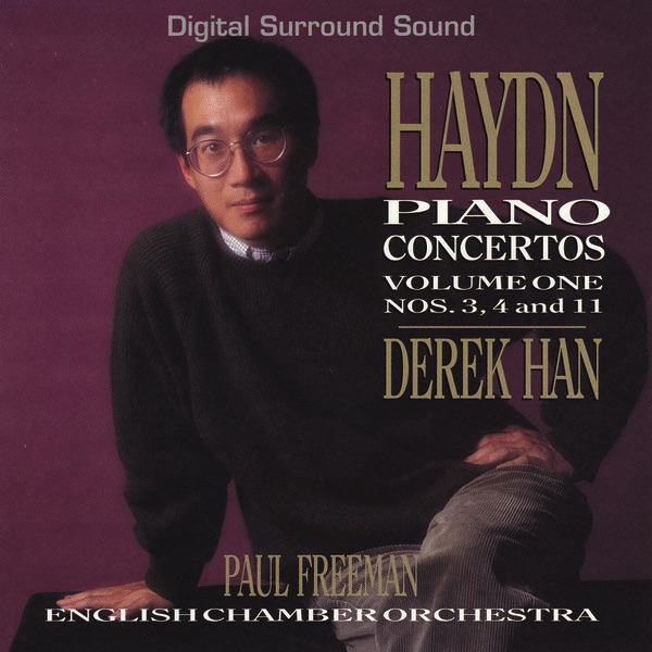 Haydn Piano Concertos: Vol. 1 by Derek Han album cover