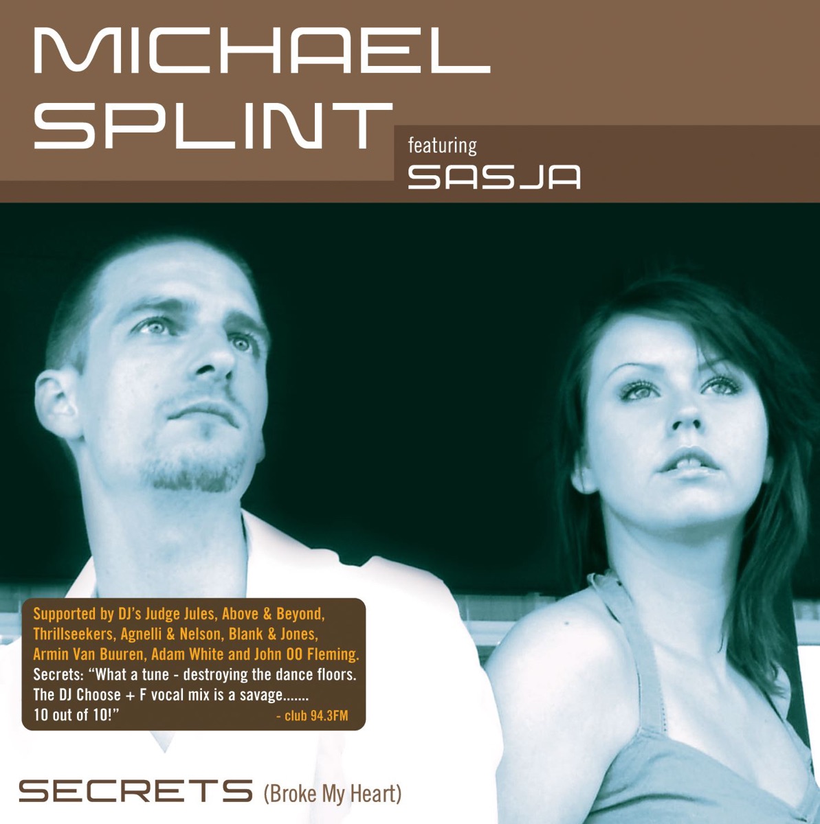 Secrets (Broke My Heart) by Michael Splint album cover