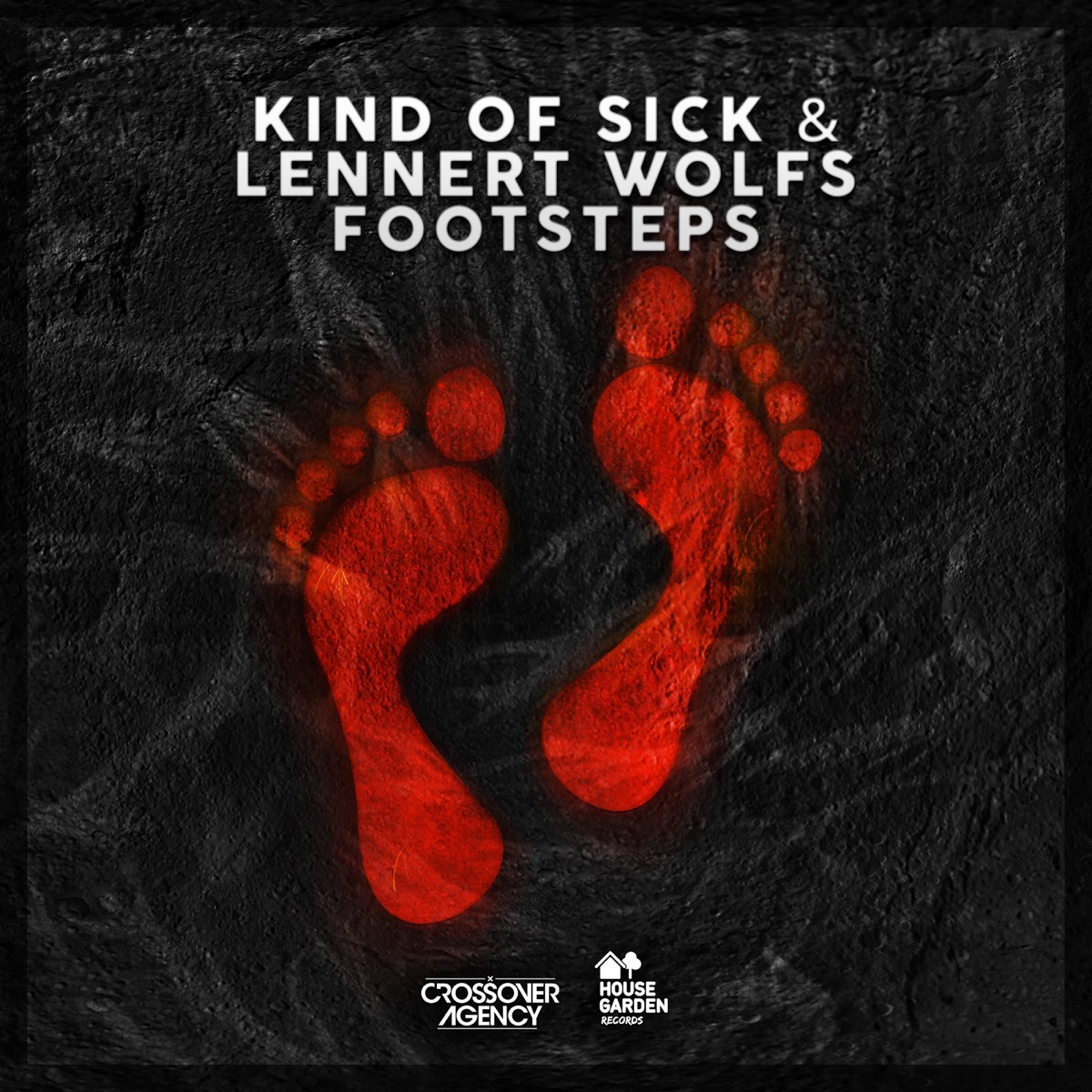 Footsteps (Original Extended Mix) - Single by Kind of Sick & Lennert Wolfs album cover
