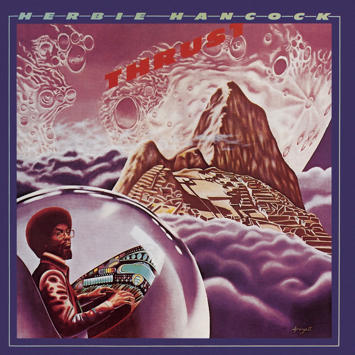 Thrust by Herbie Hancock album cover
