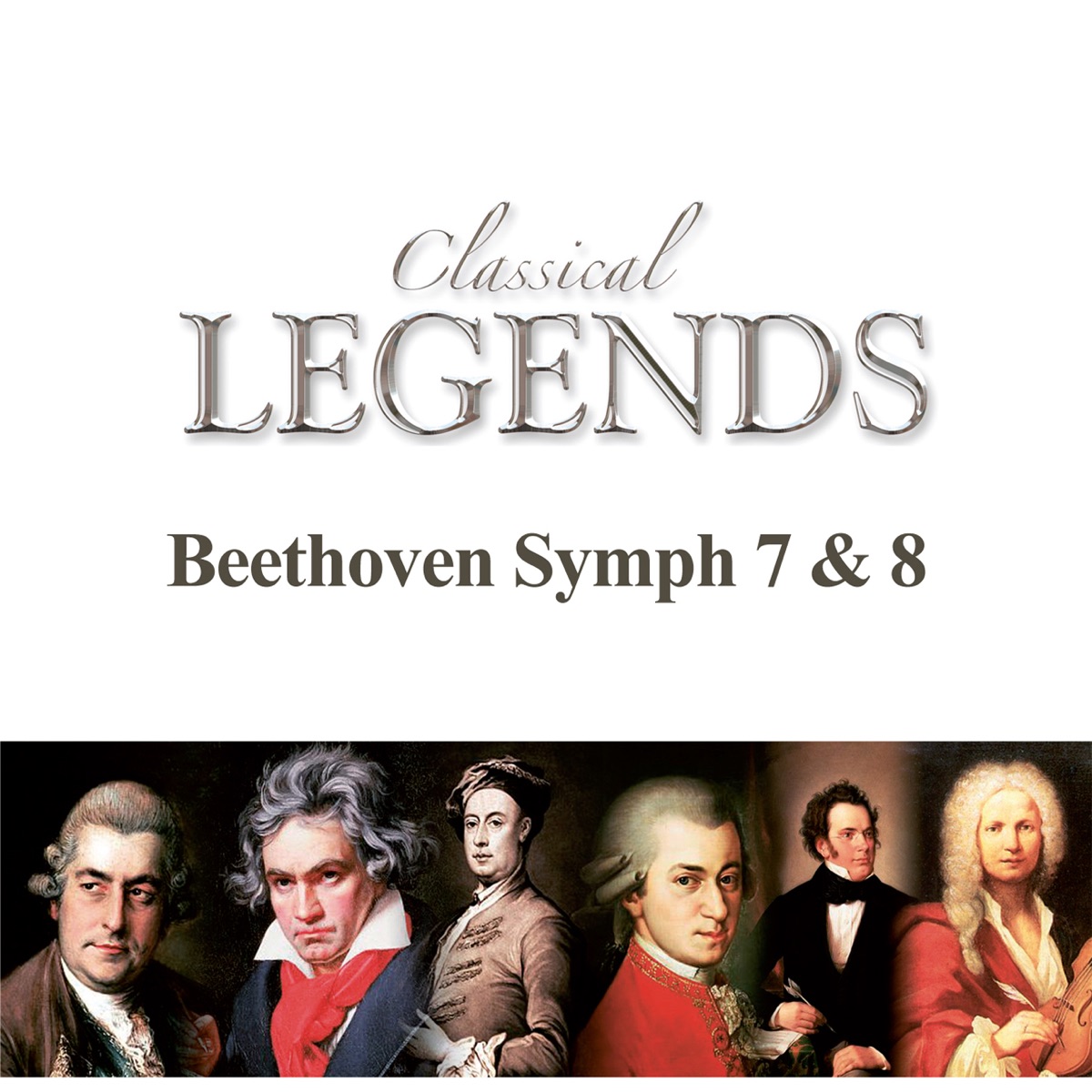 Beethoven Symphony No. 7 & 8 by Hamburg Symphony Orchestra album cover