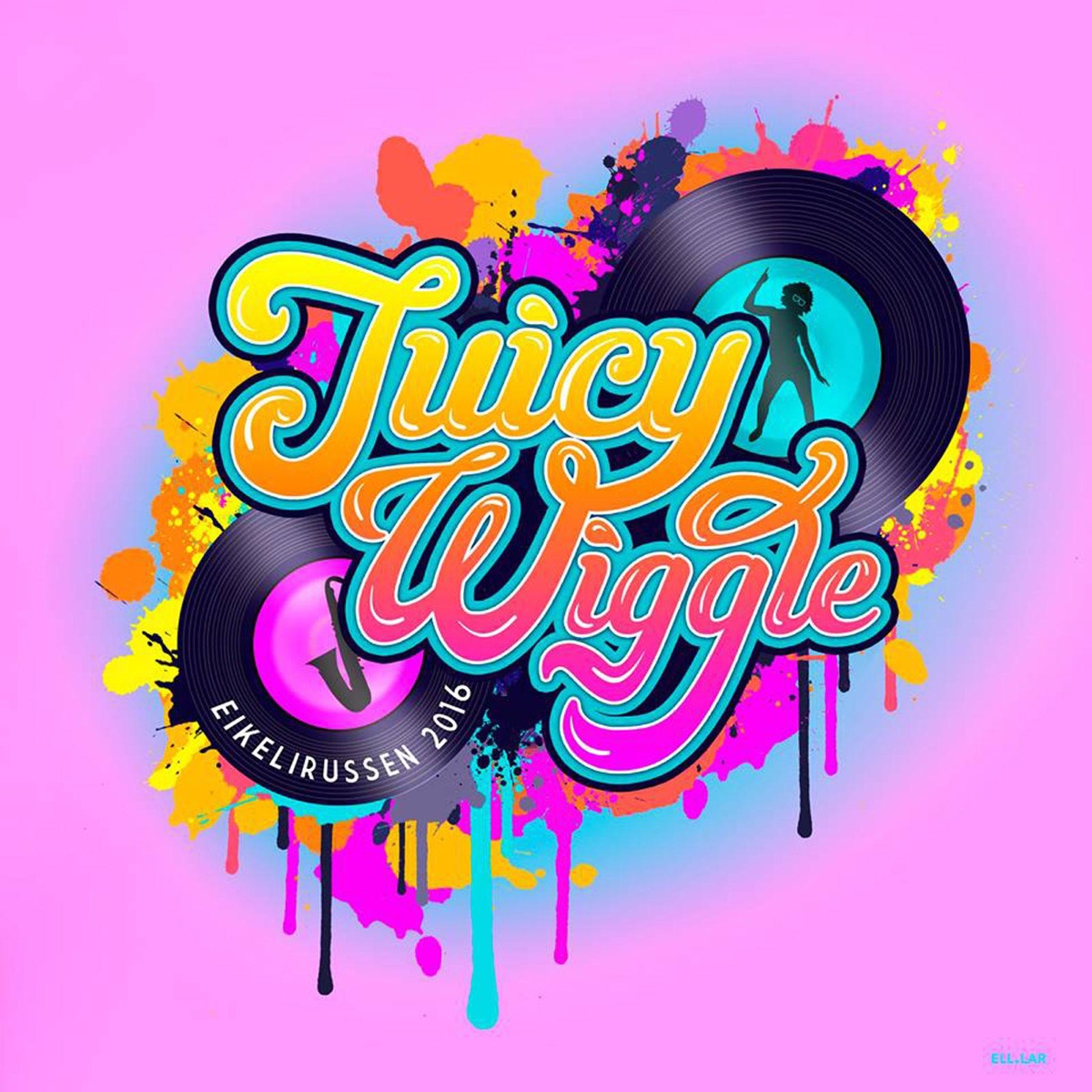 Juicy Wiggle (feat. Mr. Pimp-Lotion) - Single by Oral Bee album cover