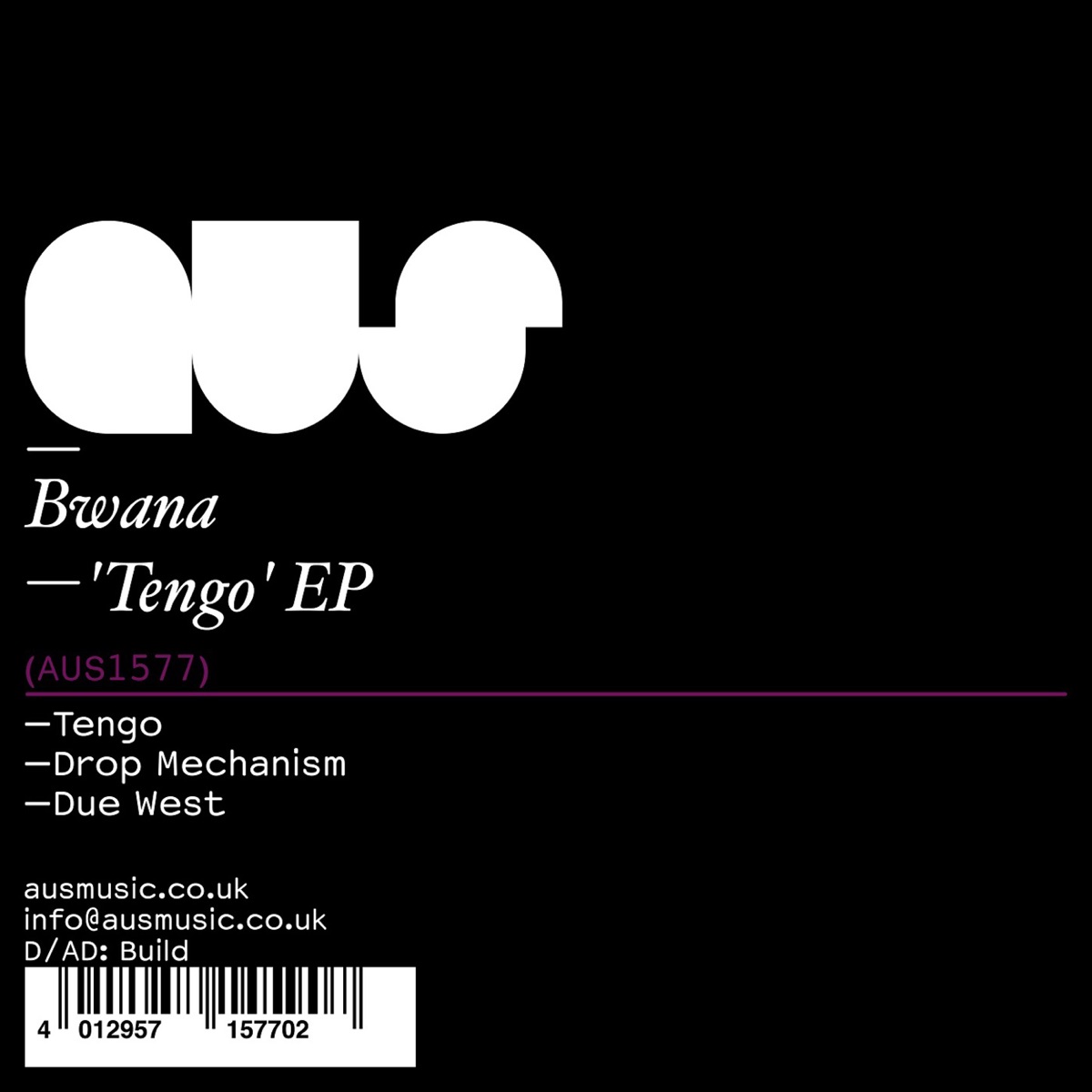 Tengo - Single by Bwana album cover