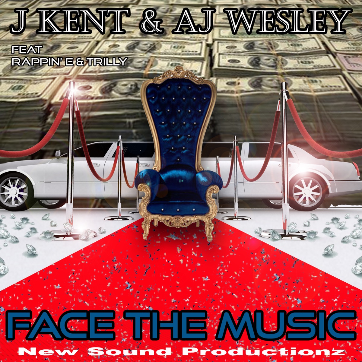 Face the Music by J. Kent & AJ Wesley album cover