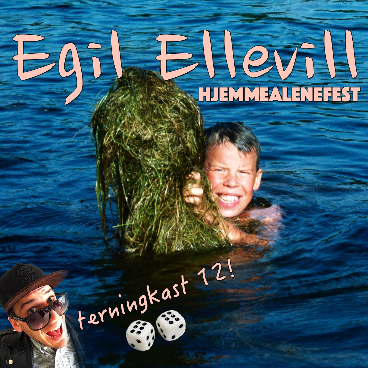 Hjemmealenefest by Egil Ellevill album cover