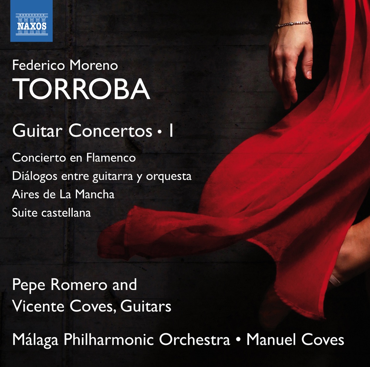 Torroba: Guitar Concertos, Vol. 1 by Pepe Romero & Vicente Coves album cover