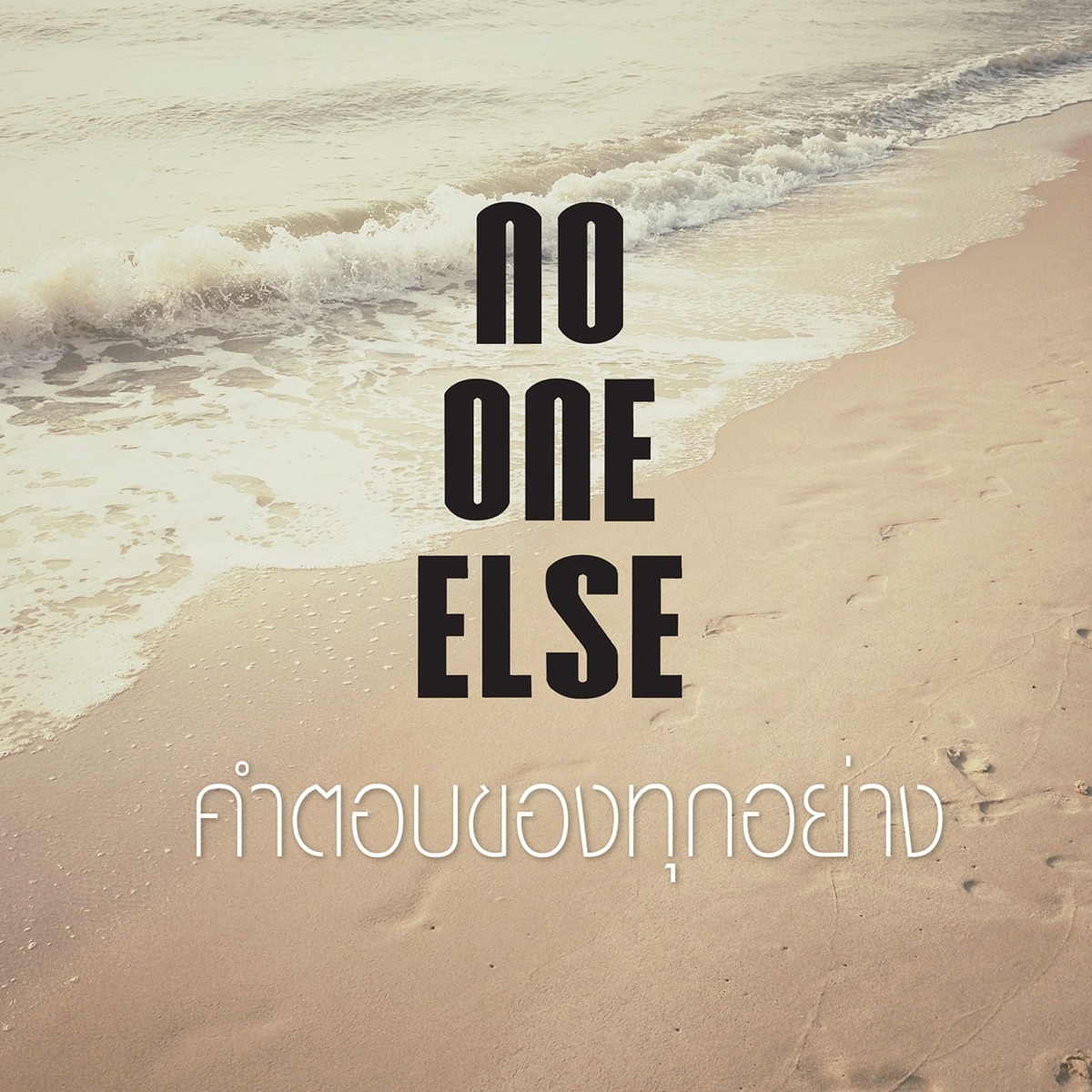 คำตอบของทุกอย่าง - Single by No One Else album cover