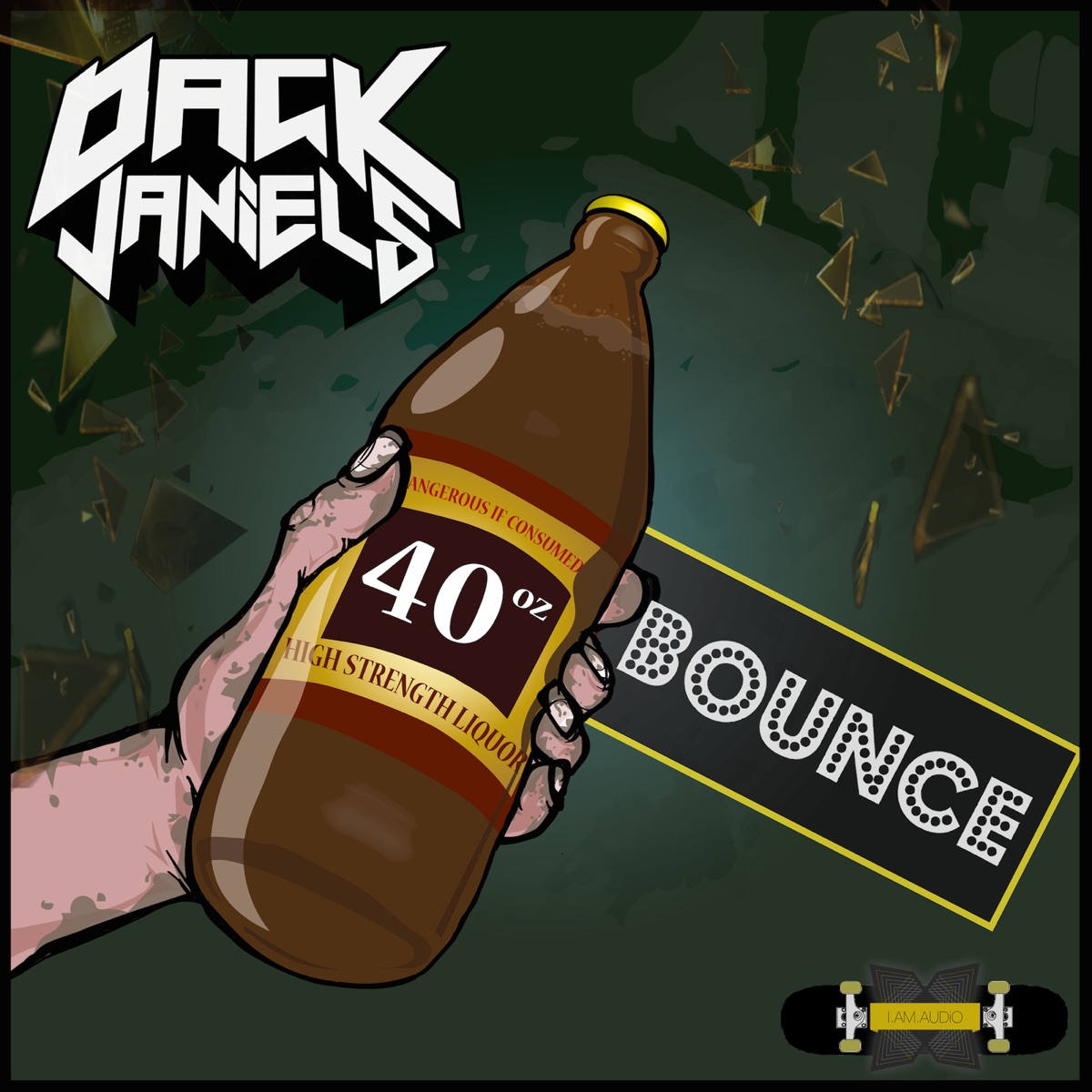 40oz Bounce - EP by Dack Janiels album cover
