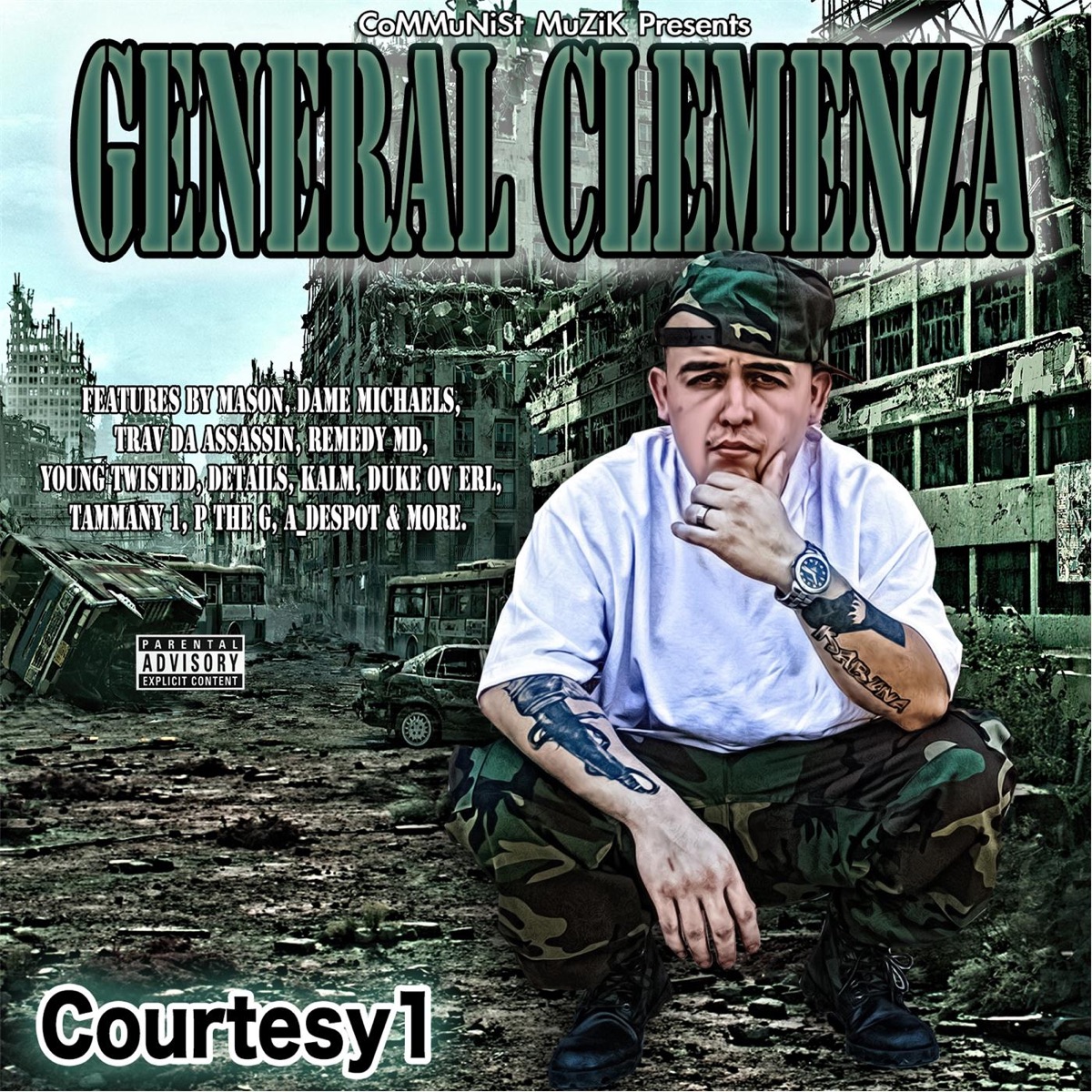 The General Clemenza Album by Courtesy1 album cover