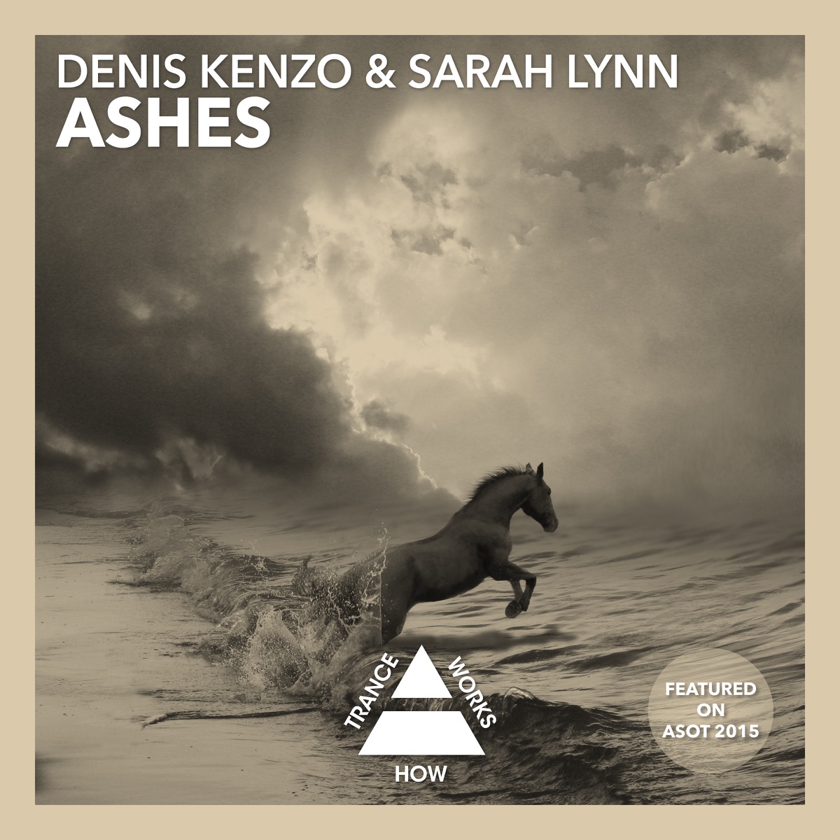 Ashes - Single by Denis Kenzo & Sarah Lynn album cover