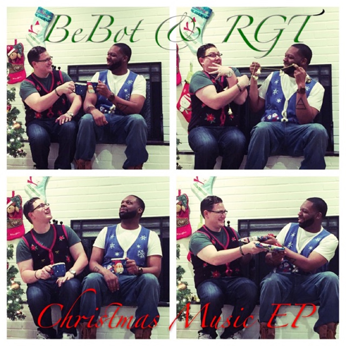 Christmas Music EP by Bebot & RGT album cover