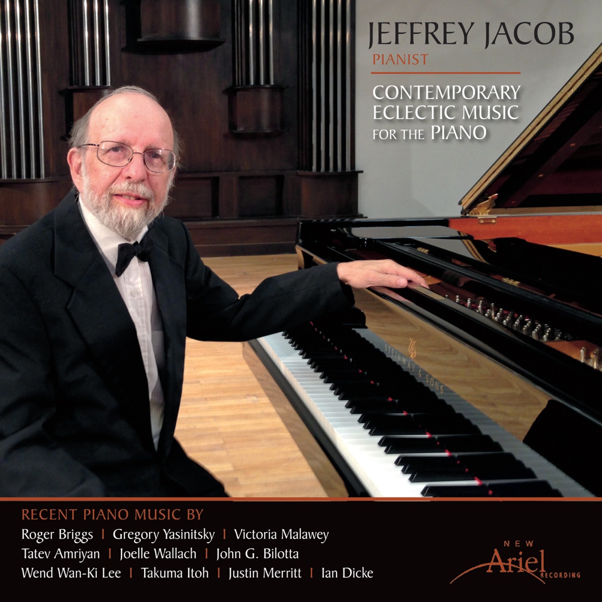 Contemporary Eclectic Piano Music by Jeffrey Jacob album cover