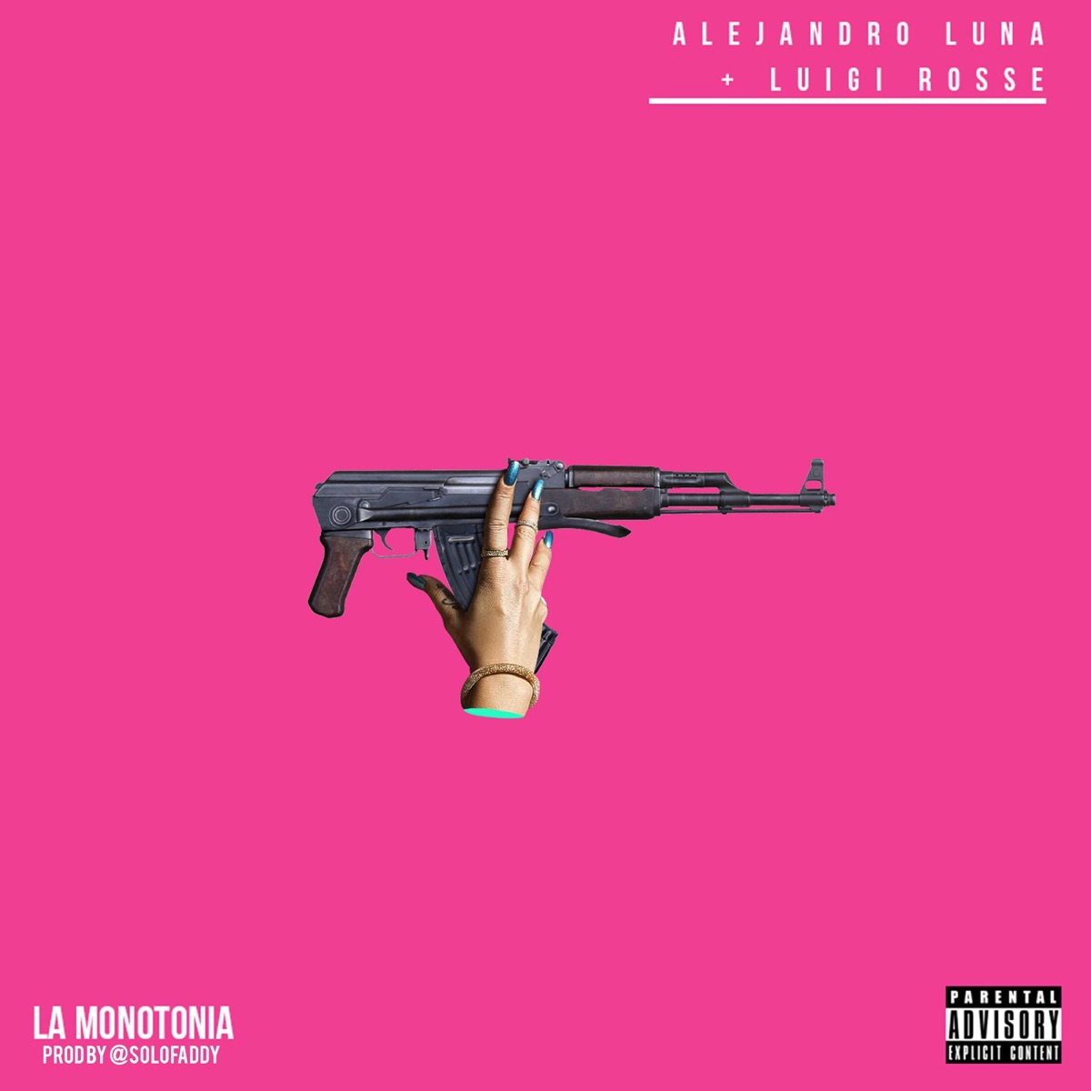 La Monotonía - Single by Alejandro Luna & Luigi Rosse album cover