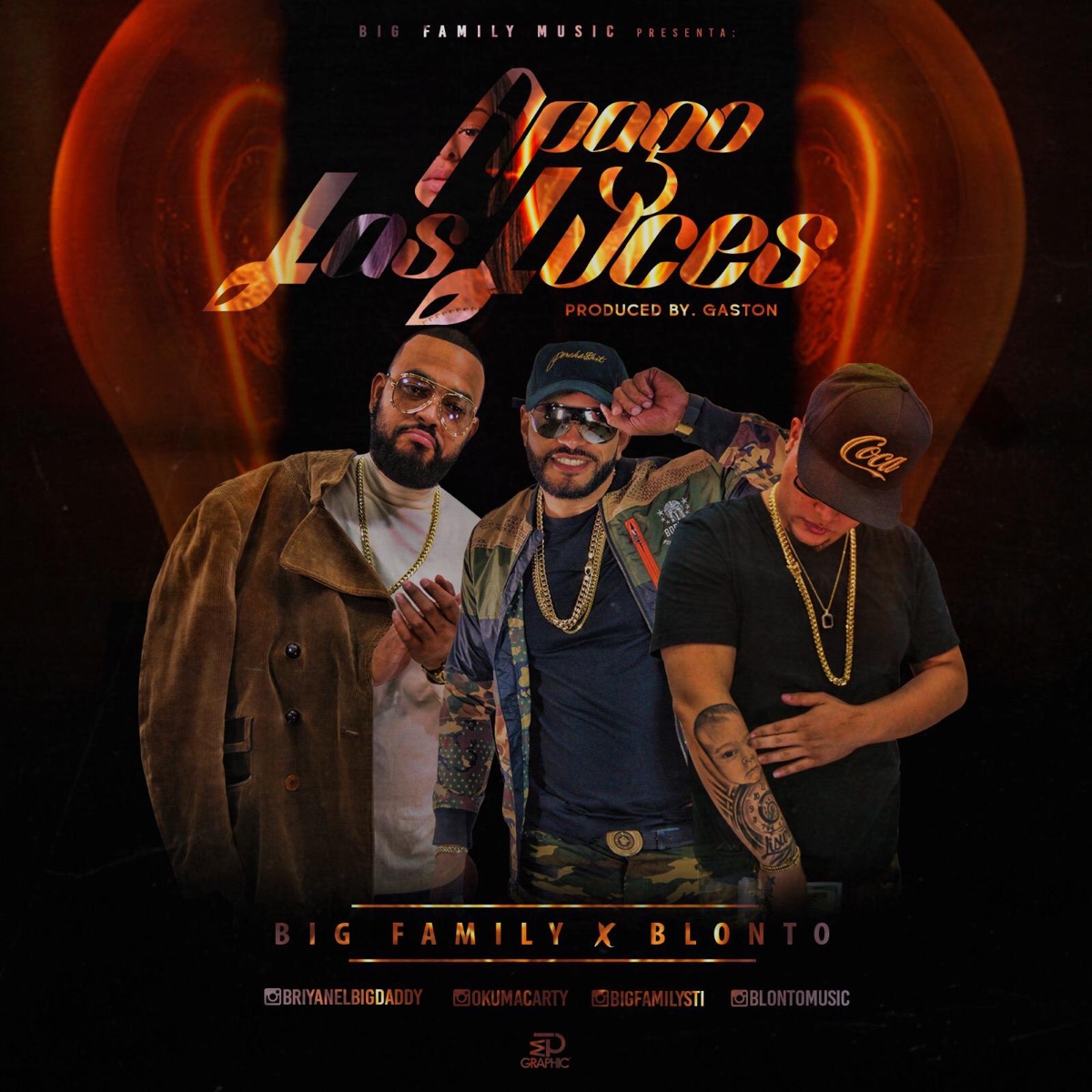 Apago Las Luces - Single by Briyan El Big Daddy, Okuma & Blonto album cover